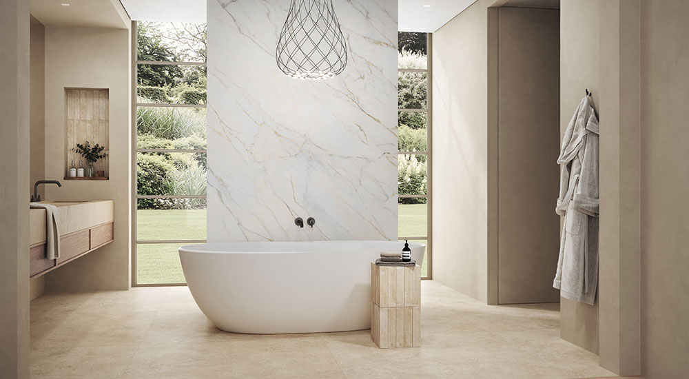 Marazzi Mystone Tivoli Porcelain Collection